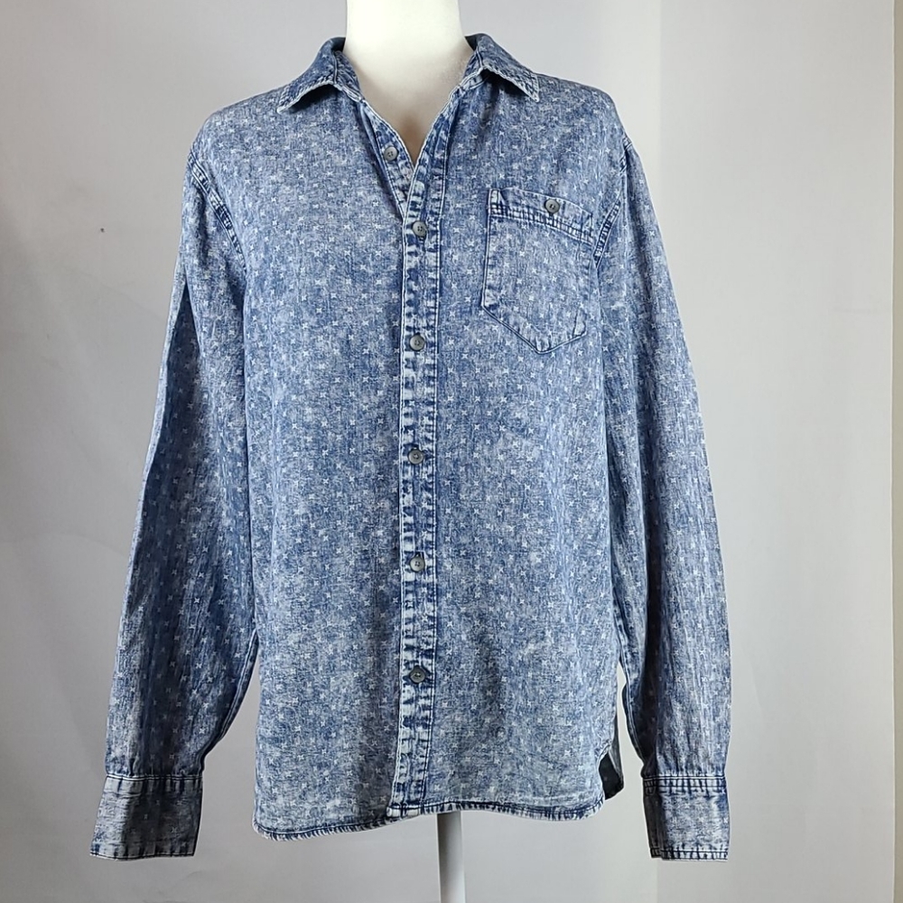 Lazer Denim Shirt